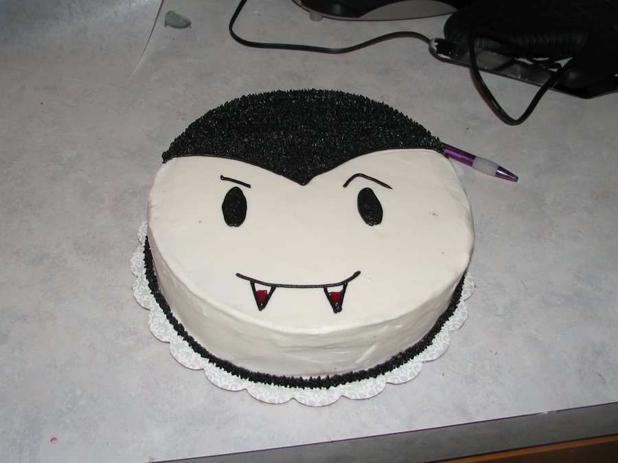 Vampire Birthday Cake