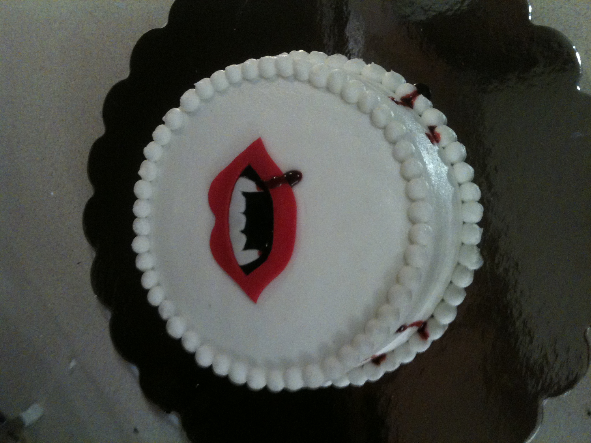 Vampire Birthday Cake Vampire Birthday Cake