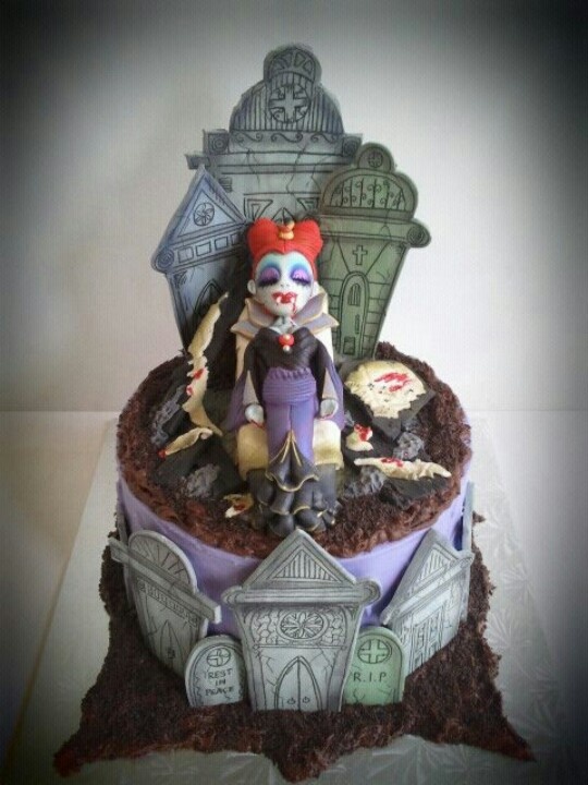 Vampire Halloween Birthday Cakes Vampire Halloween Birthday Cakes