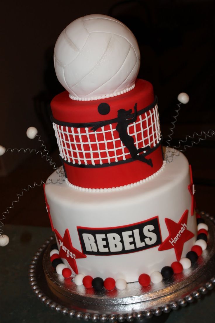 Volleyball Cake Ideas Volleyball Cake Ideas