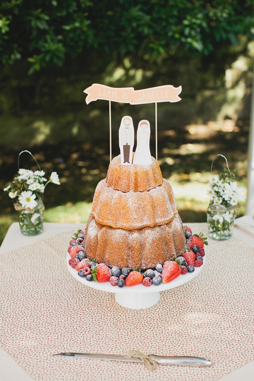 Wedding Bundt Cake Tower