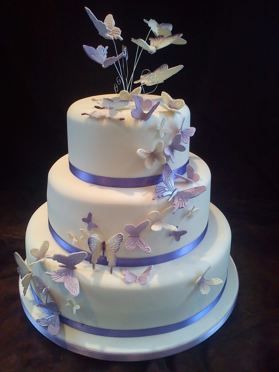 Wedding Cake Butterflies Wedding Cake Butterflies