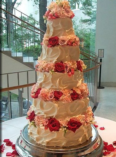 Wedding Cake without Fondant