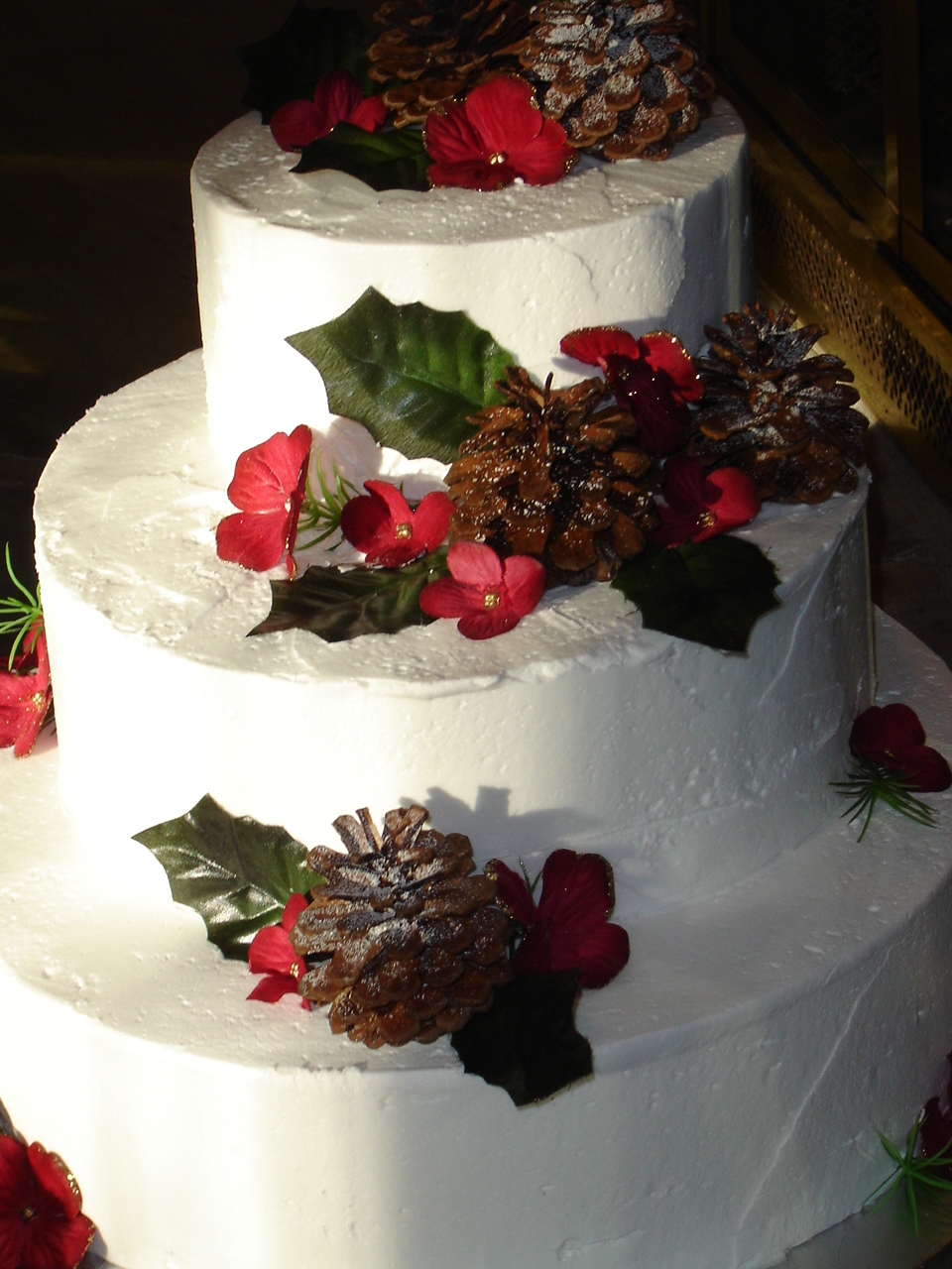 Winter Wedding Cake