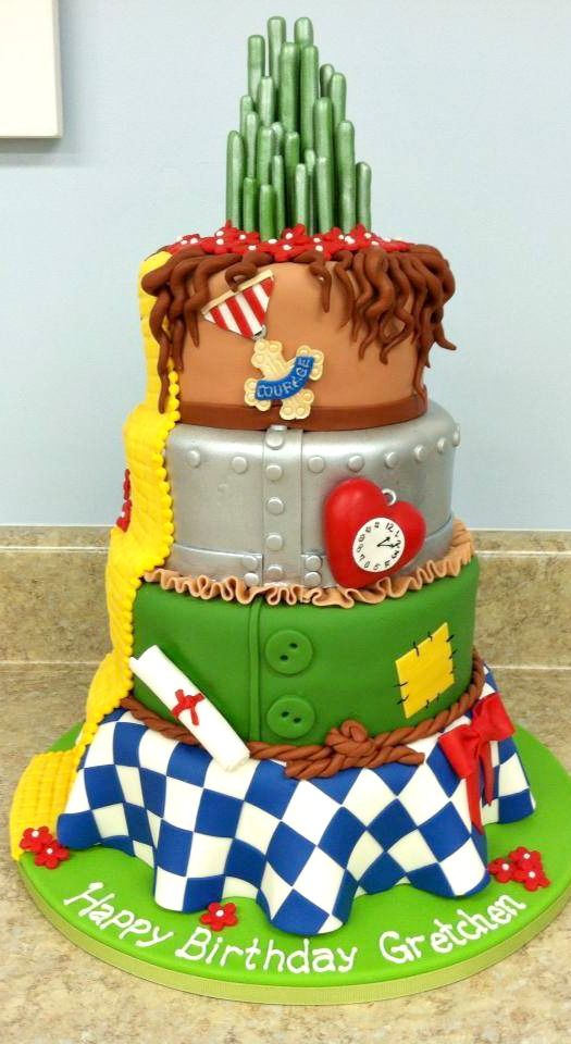 Wizard of Oz Birthday Cake Ideas Wizard of Oz Birthday Cake Ideas