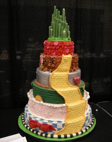 Wizard of Oz Wedding Cake