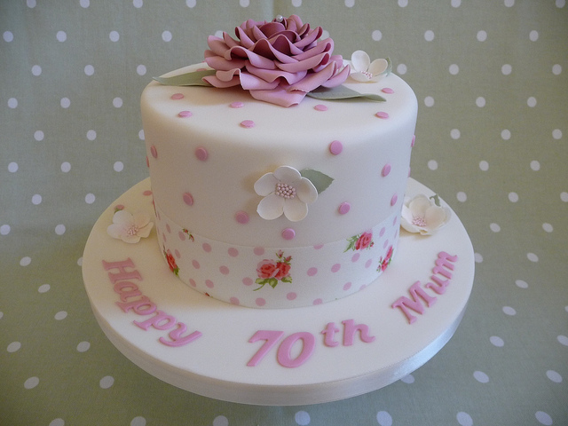 Woman 70th Birthday Cakes Ideas