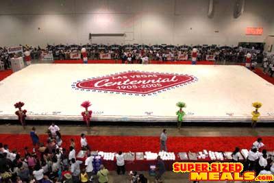 World's Biggest Birthday Cake