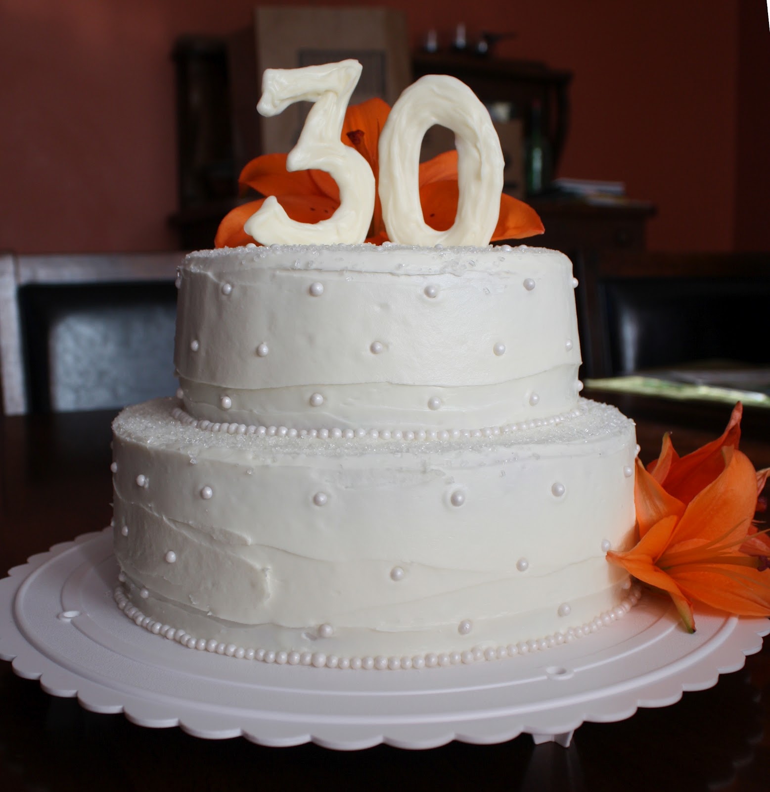 30th Anniversary Cake