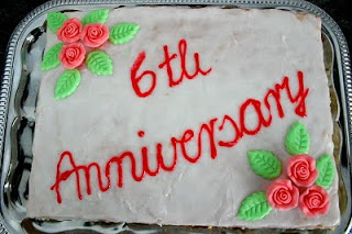 6th Wedding Anniversary Cake 6th Wedding Anniversary Cake