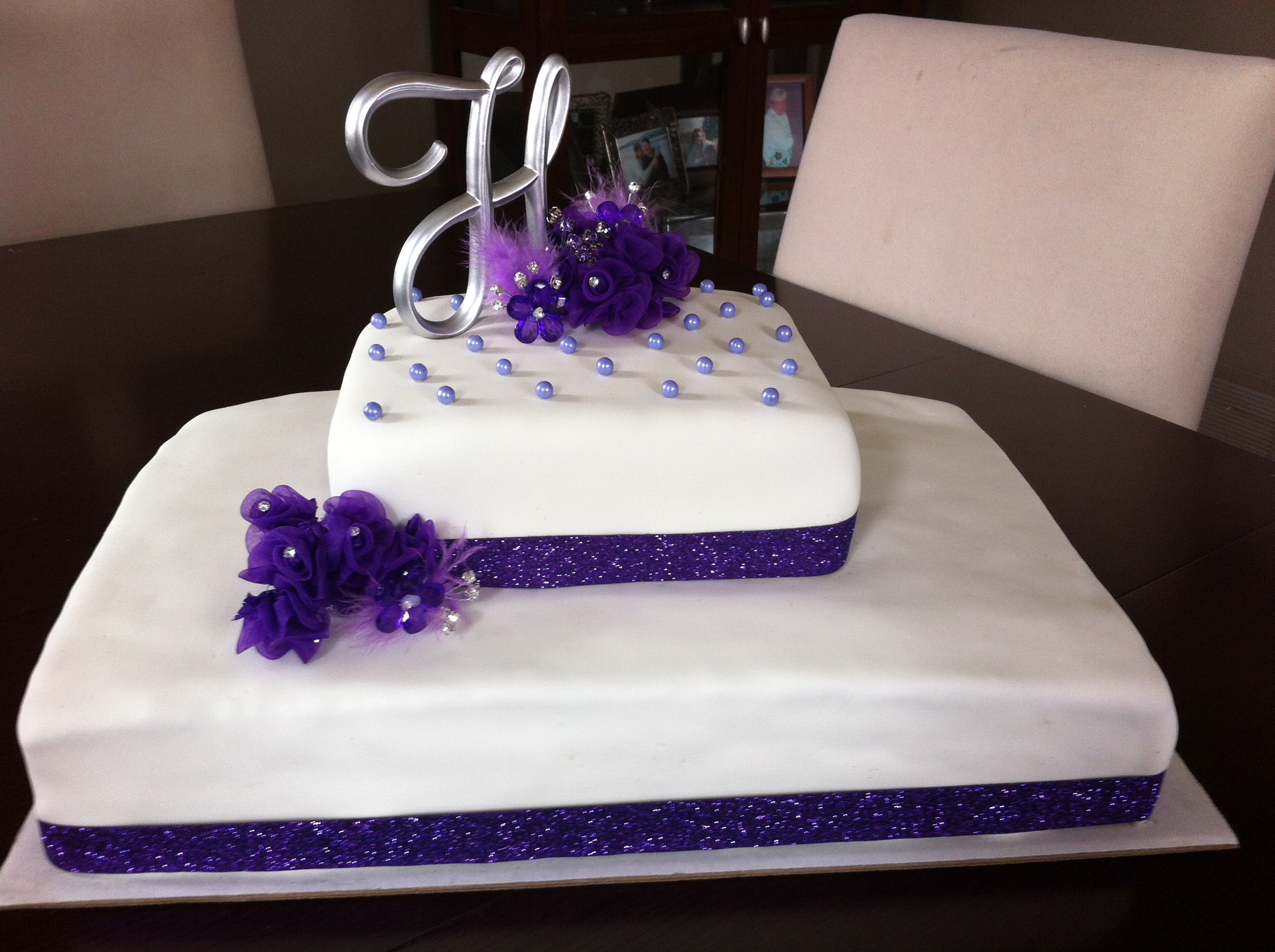 75th Birthday Cake Idea