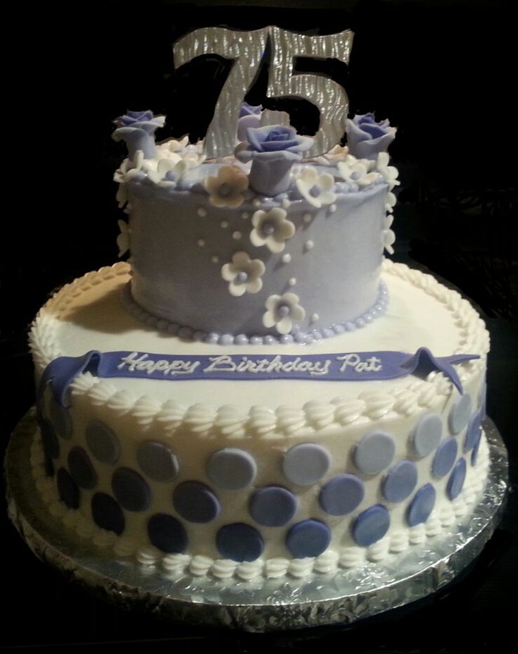 75th Birthday Cake Ideas for Women