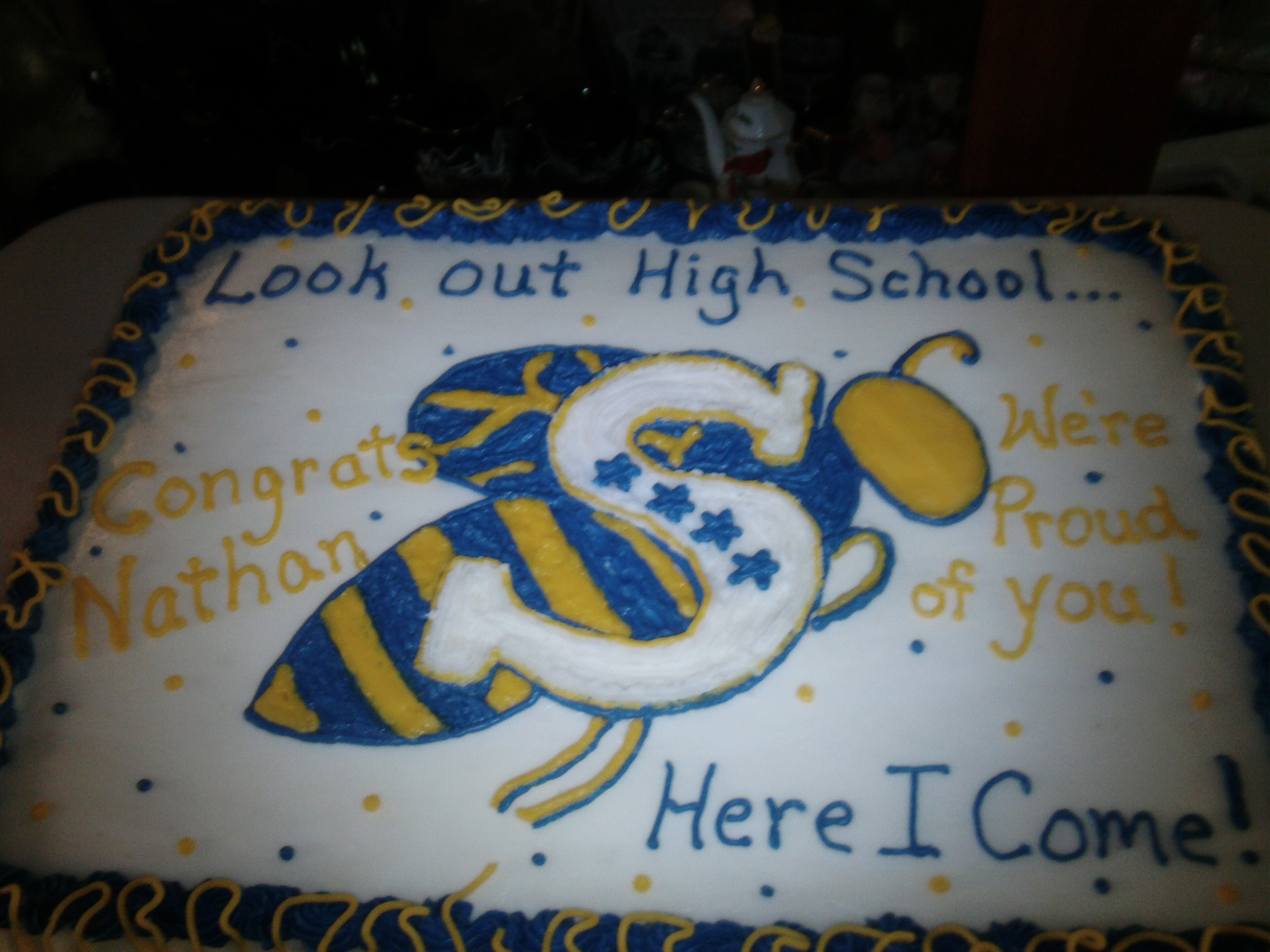8th Grade Graduation Cake Ideas