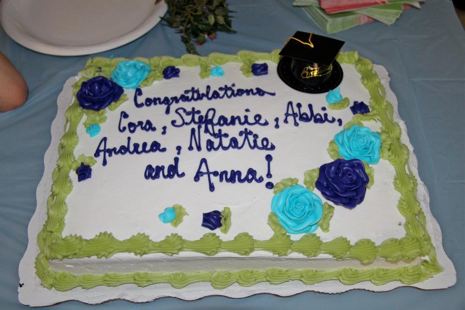 8th Grade Graduation Cake