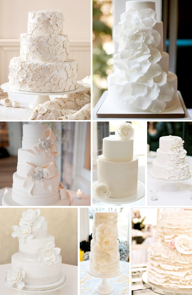 Amazing White Wedding Cake