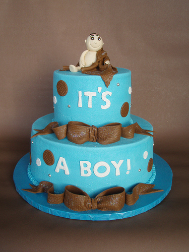 Baby Boy Shower Cake Idea Baby Boy Shower Cake Idea
