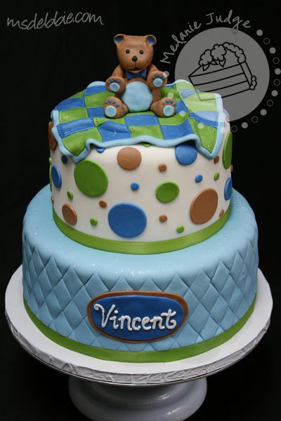 Baby Boy Shower Cake