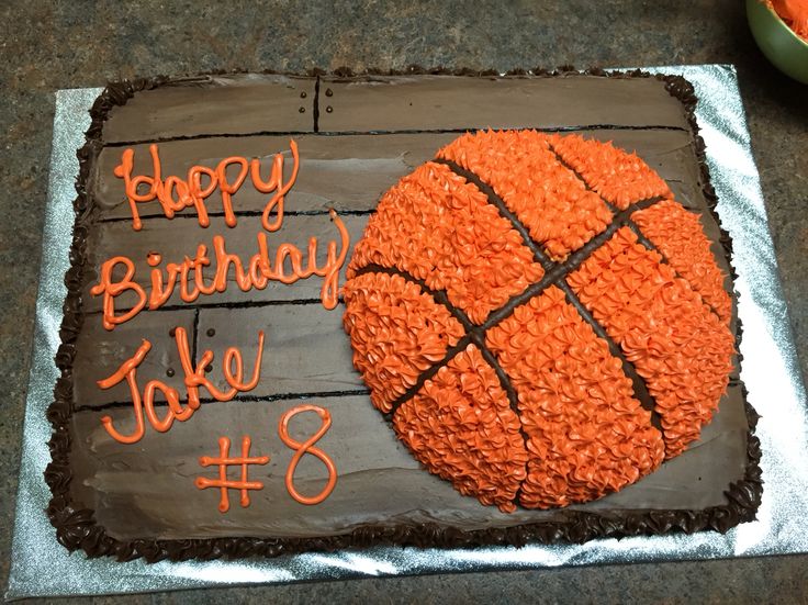 Basketball Birthday Cake Ideas