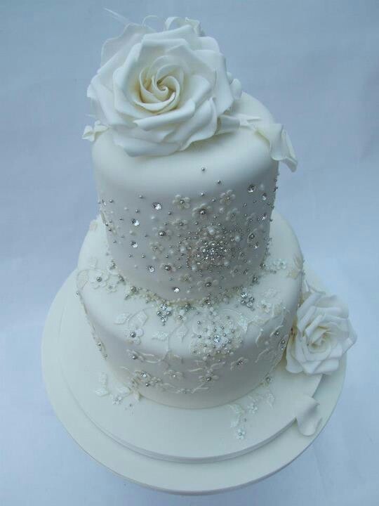 Bling Wedding Cake