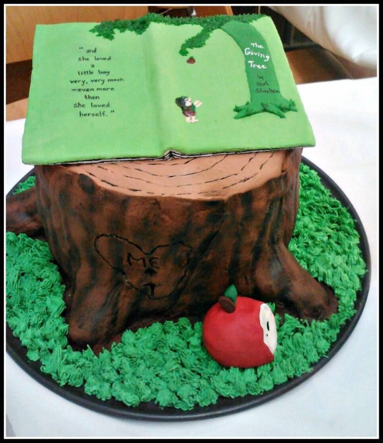 Book the Giving Tree Cake