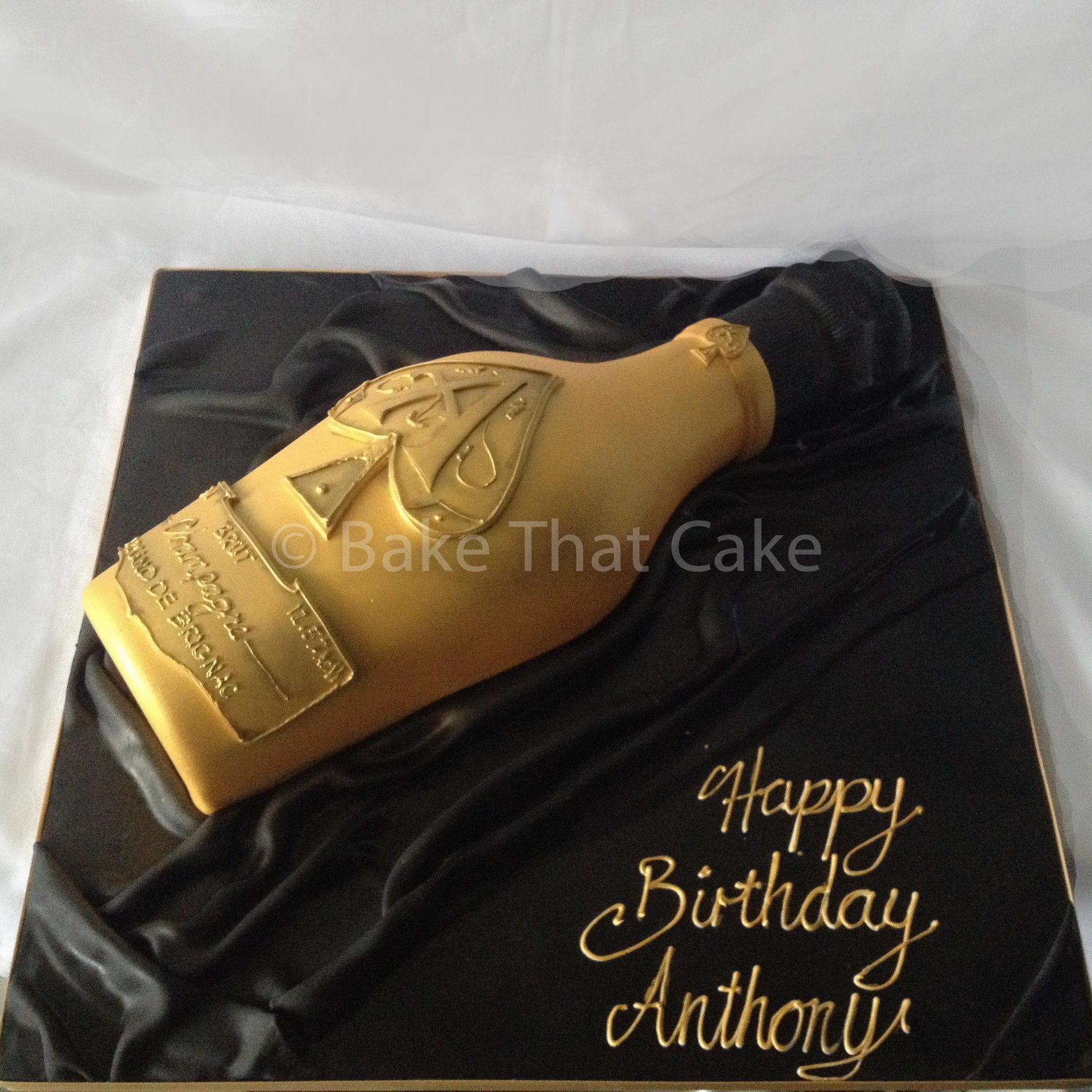 Cake Ace of Spades Bottle