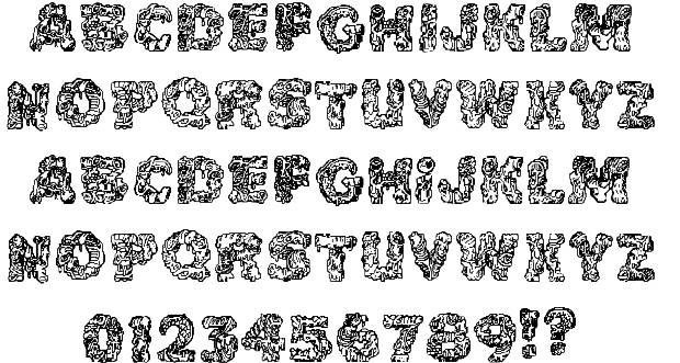 Cake Frosting Font Cake Frosting Font