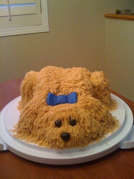 Cakes Decorated with Puppies Cakes Decorated with Puppies