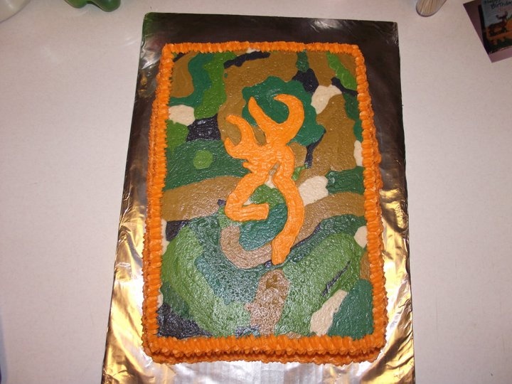 Camouflage Birthday Cake Ideas