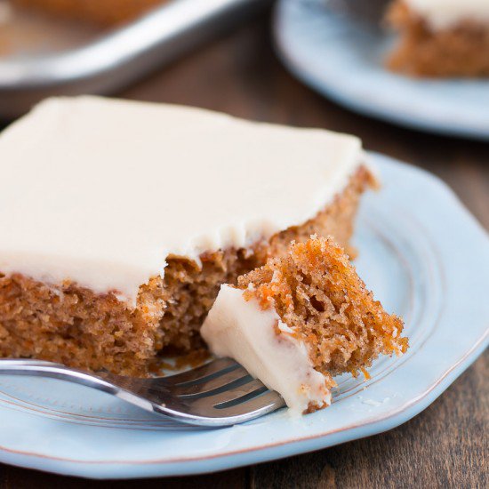 Carrot Sheet Cake