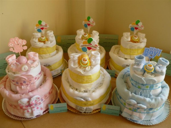 6 Photos of Celebrity Diaper Cakes 6 Photos of Celebrity Diaper Cakes
