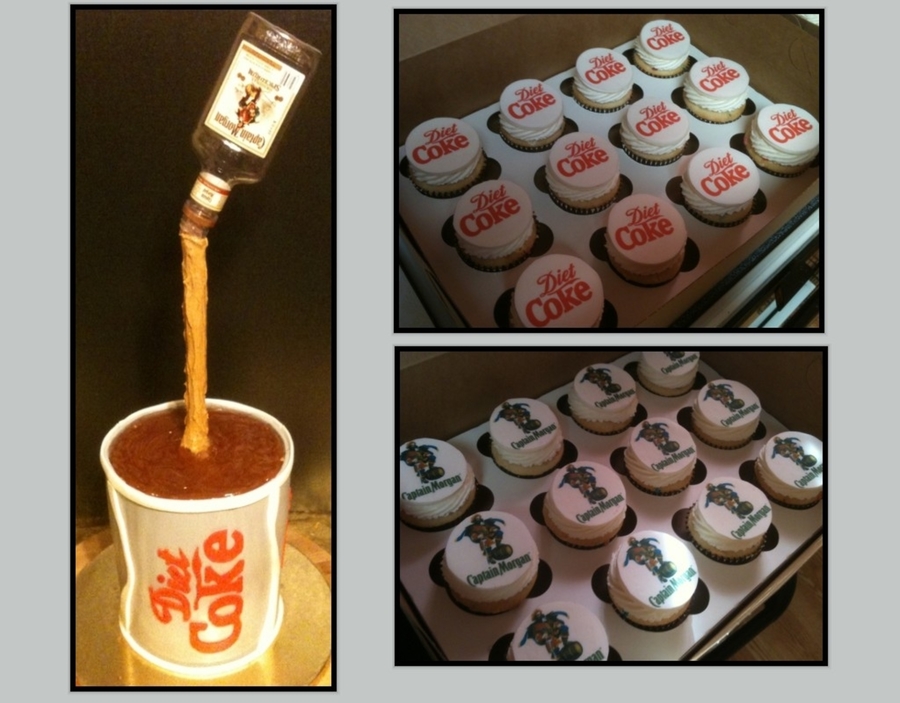 Coke Cake with Captain Morgan Coke Cake with Captain Morgan