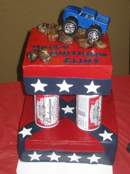 Confederate Flag Birthday Cake Confederate Flag Birthday Cake