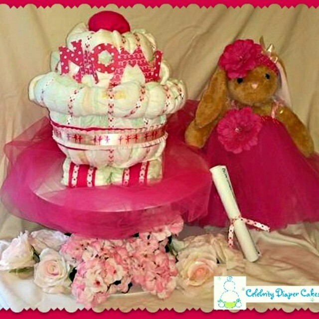 Cupcake Diaper Cake