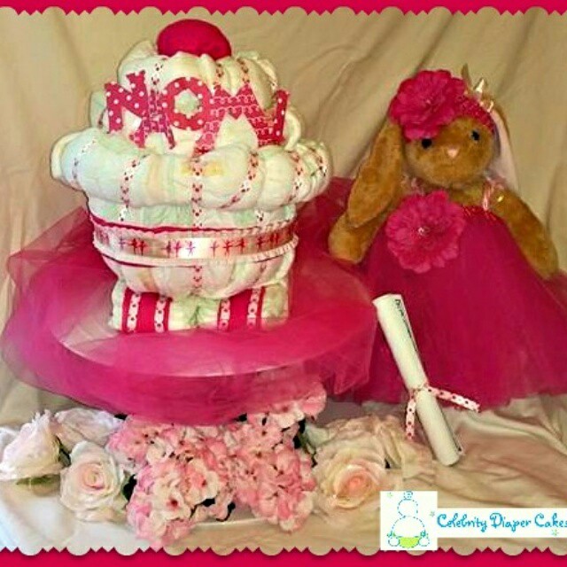 Cupcake Diaper Cake Cupcake Diaper Cake