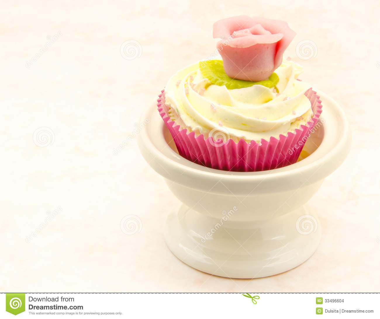 Cupcake with White Backround