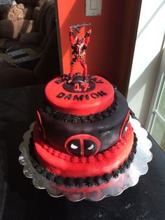 Deadpool Birthday Cake Ideas
