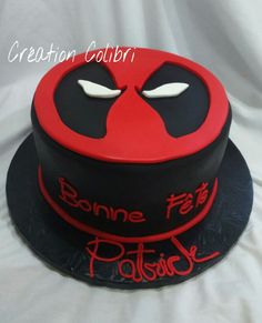 Deadpool Birthday Cake Ideas