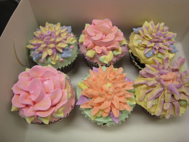 Decorating Cupcakes with Buttercream Decorating Cupcakes with Buttercream