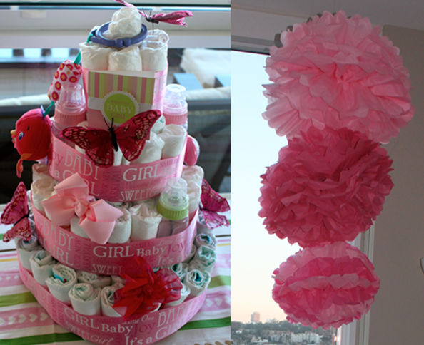 Diaper Baby Shower Decoration Ideas