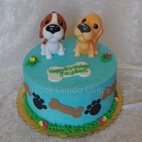 6 Photos of Puppy Decorated Cakes