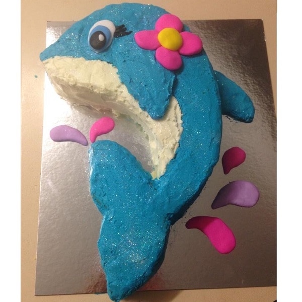 Dolphin Birthday Cake