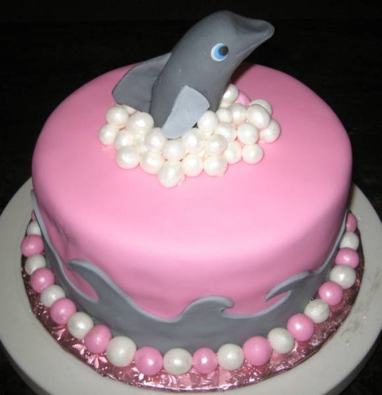 Dolphin Birthday Cake Dolphin Birthday Cake