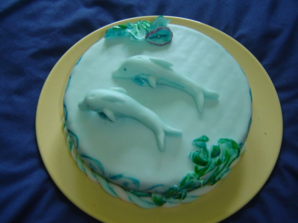 Dolphin Cake