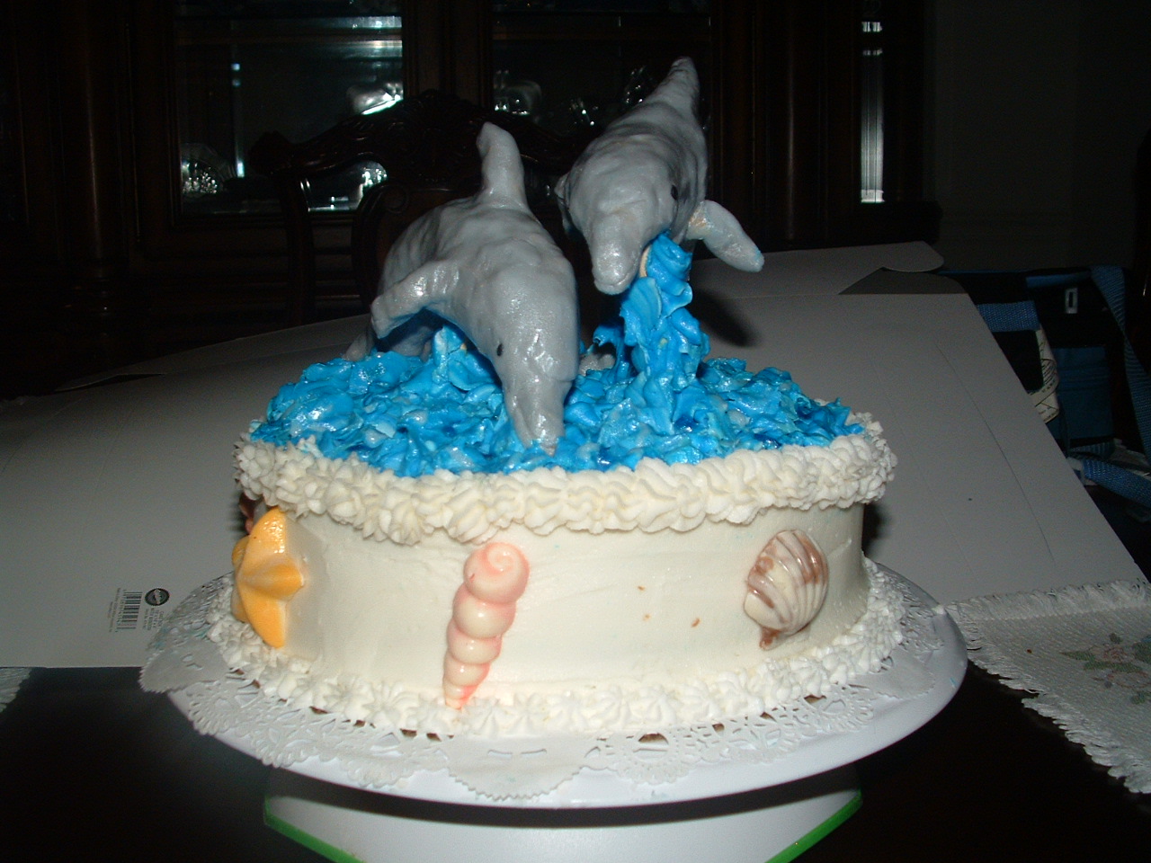 Dolphin Cake