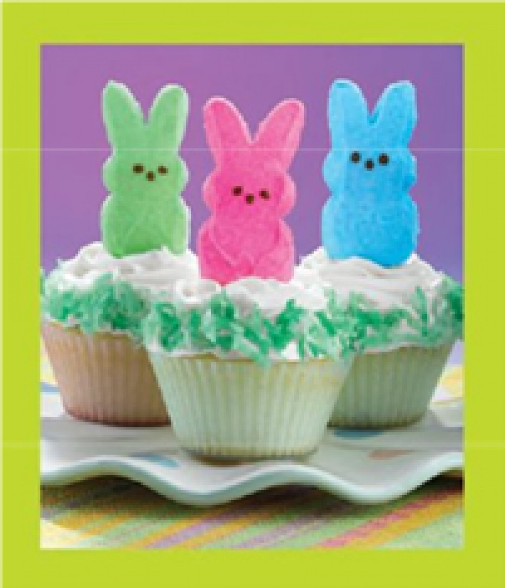 Easter Cupcakes with Peeps