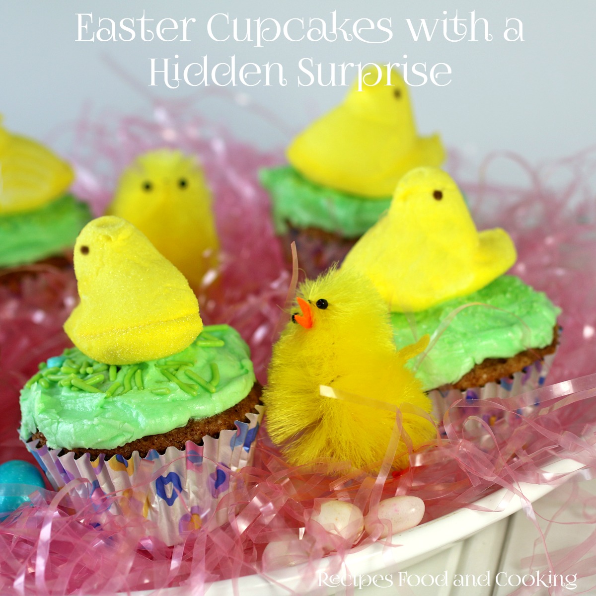 Easter Surprise Cupcakes Recipe