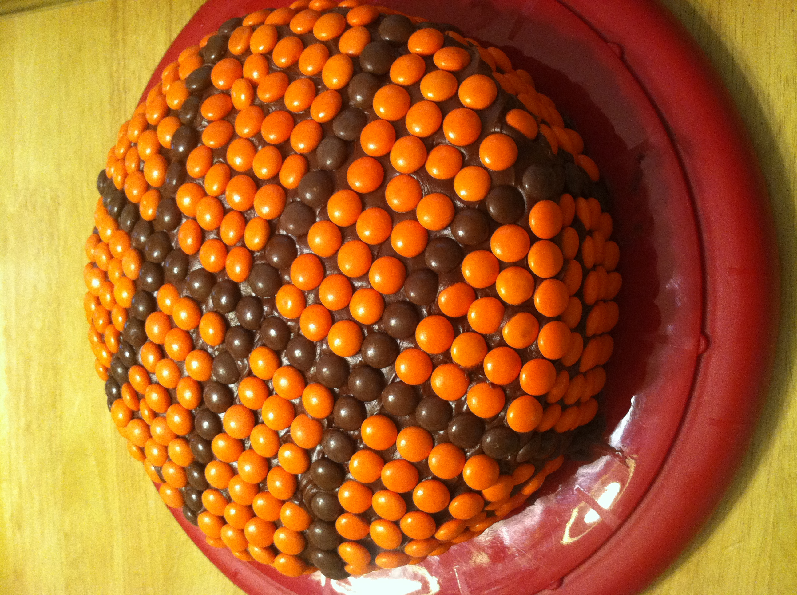Easy Basketball Cake