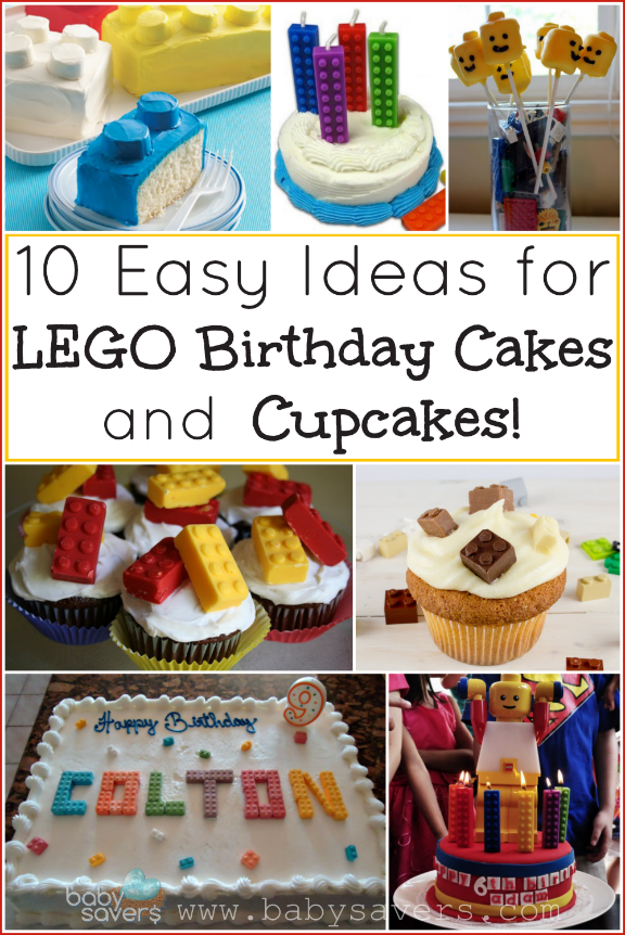 Easy LEGO Birthday Cake