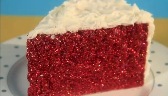Edible Glitter Cake Balls