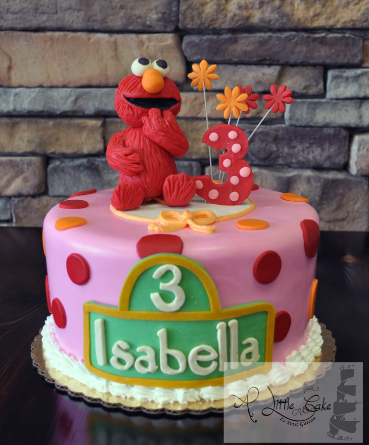 Elmo Birthday Cake